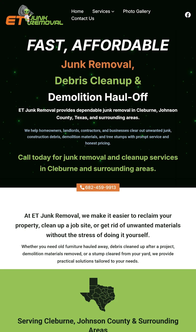 E.T. Junk Removal screenshot